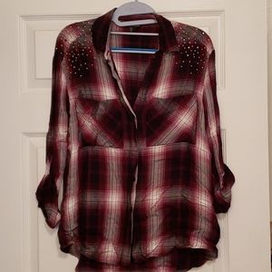 Flannel blouse